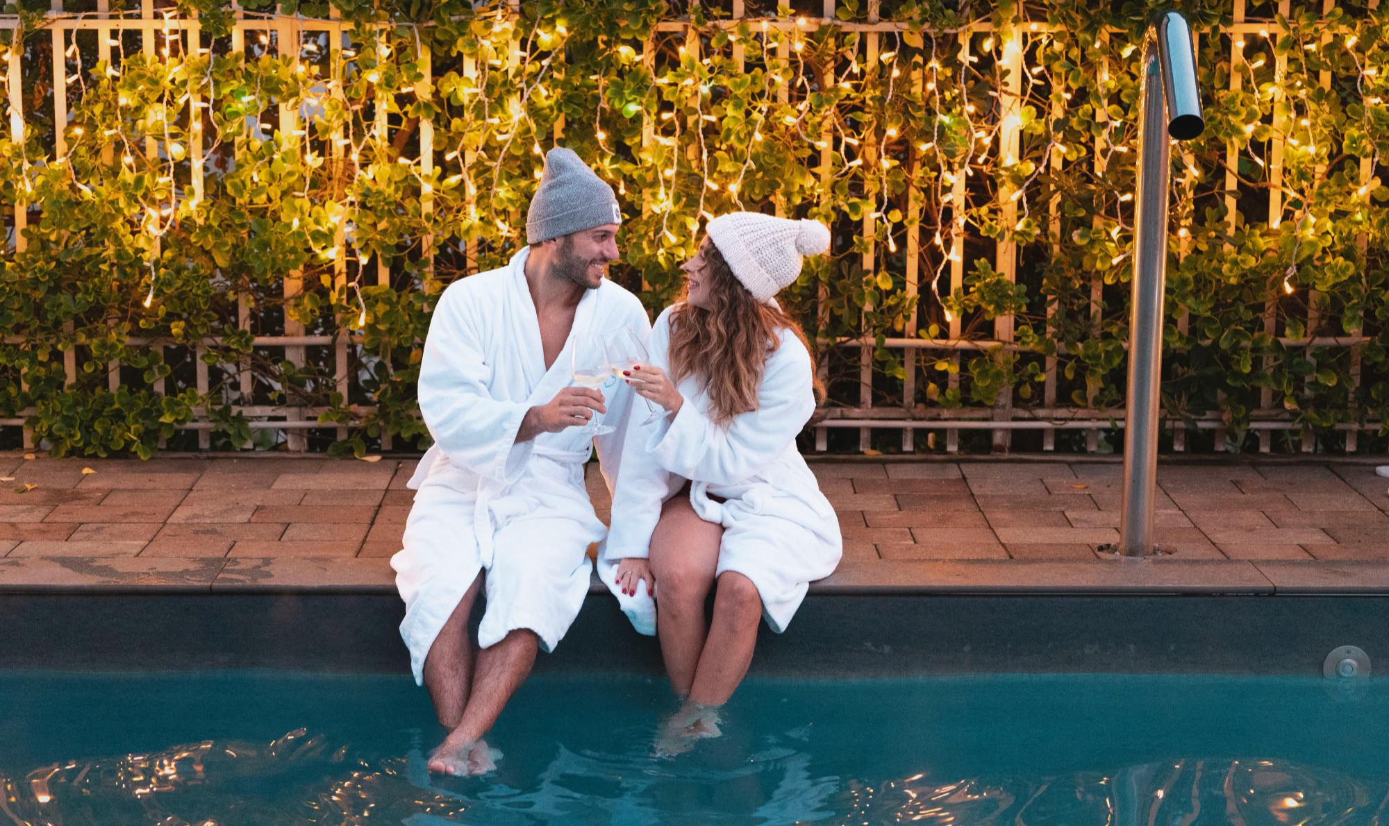 media.Coppia piscina Spa Hotel Rimini